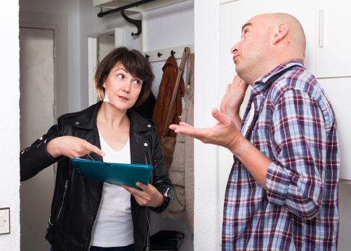 landlord negligence being confronted by the tenant.